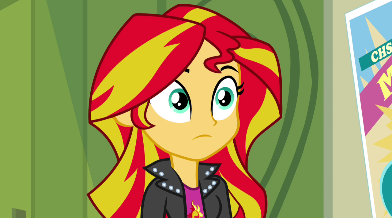 Image - Sunset Shimmer thoroughly confused EG2.png - My Little Pony ...