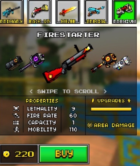 Firestarter - Pixel Gun 3D Wiki