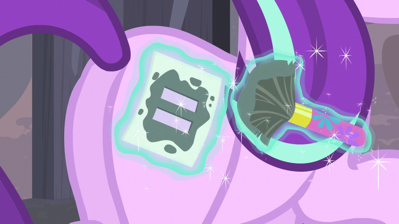 Image - Starlight Glimmer's fake cutie mark stencil S5E2.png - My ...